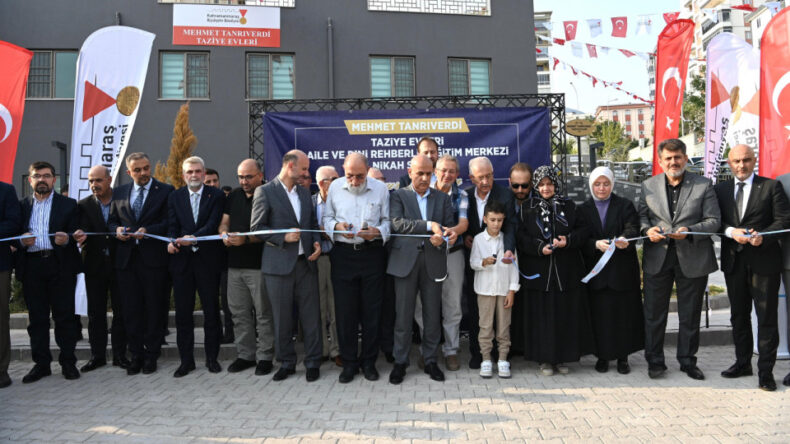 Kahramanmaraş’a 3 Yeni Sosyal Tesis Kazandırıldı