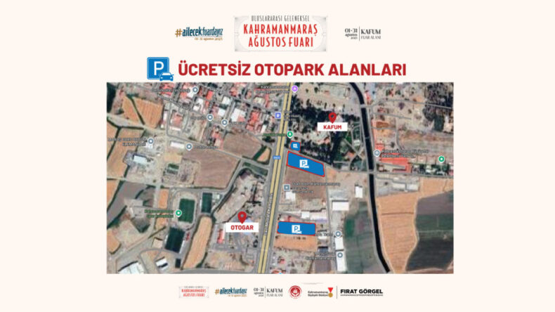 Ağustos Fuarı’na Gelenler İçin 3 Ücretsiz Otopark Noktası
