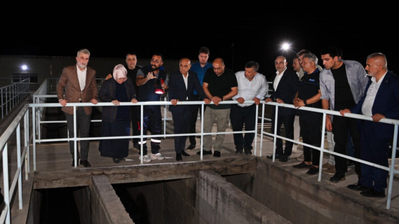 Kahramanmaraş’ta Arıtılmış Su Şebekeye Verilmeye Başlandı