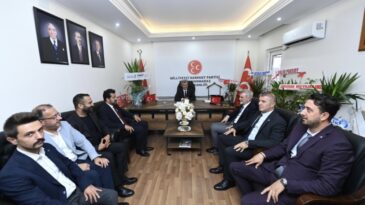 Fırat Görgel’den MHP İl Başkanı Mansur Metehan’a Hayırlı Olsun Ziyareti