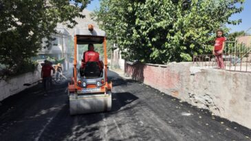 Büyükşehir’den Elbistan Battalgazi Mahallesi’ne Asfalt Yatırımı