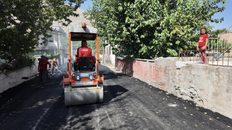 Büyükşehir’den Elbistan Battalgazi Mahallesi’ne Asfalt Yatırımı