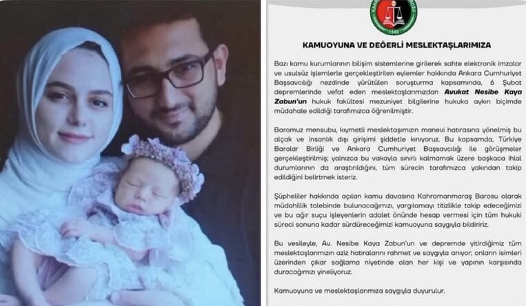 Depremde Hayatını Kaybeden Avukatın Diploması Sahtecilikte Kullanıldı!