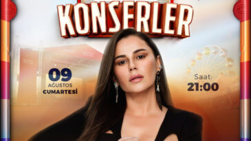Merve Özbey, 9 Ağustos’ta KAFUM’da Kahramanmaraşlılara Konser Verecek