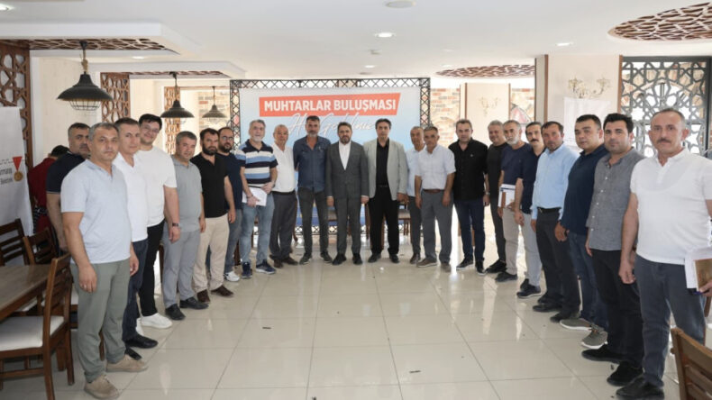 Elbistan’da Muhtarlar ve Büyükşehir Belediyesi Bir Araya Geldi