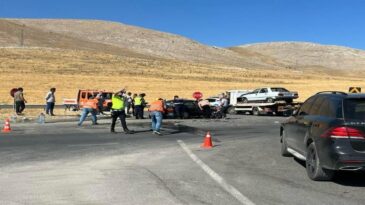 Kahramanmaraş Afşin’de Zincirleme Kaza: 1 Ölü, 8 Yaralı