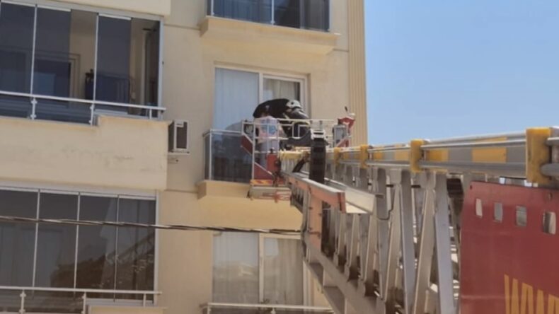 Kahramanmaraş’ta Çocuk Odasında Başlayan Yangın Bina Boşalttı