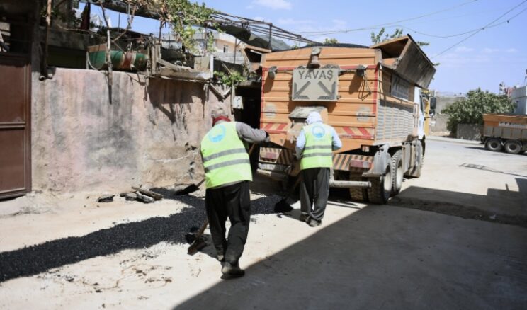 KASKİ, Namık Kemal Mahallesi’nde Asfalt Çalışmalarına Başladı