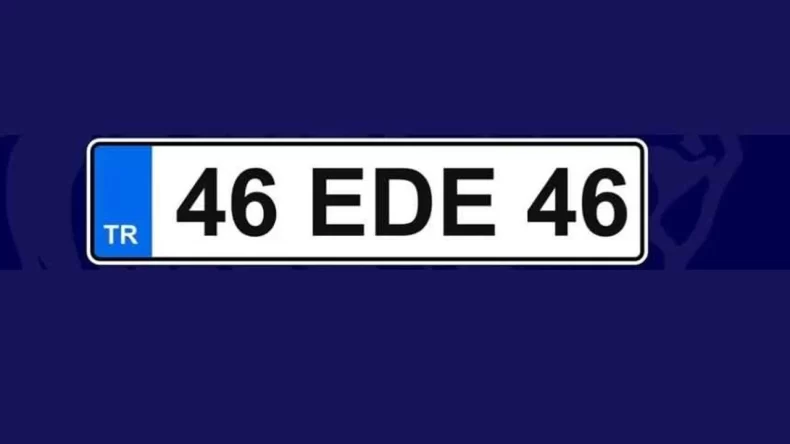 “46 EDE 46” Plakası Alpedo Tarafından 10 Milyon TL’ye Satın Alındı