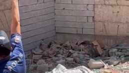 Kahramanmaraş’ta inşattan düşen işçi hayatını kaybetti