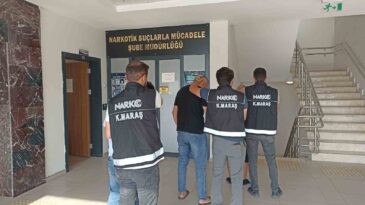 Uyuşturucu taciri 3 şüpheli tutuklandı