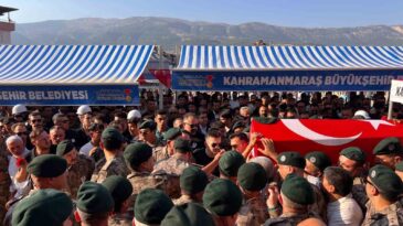 Şehit özel harekat polisi son yolculuğuna uğurlandı