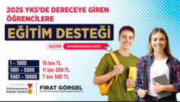 YKS’de Dereceye Giren Öğrencilere Eğitim Desteği