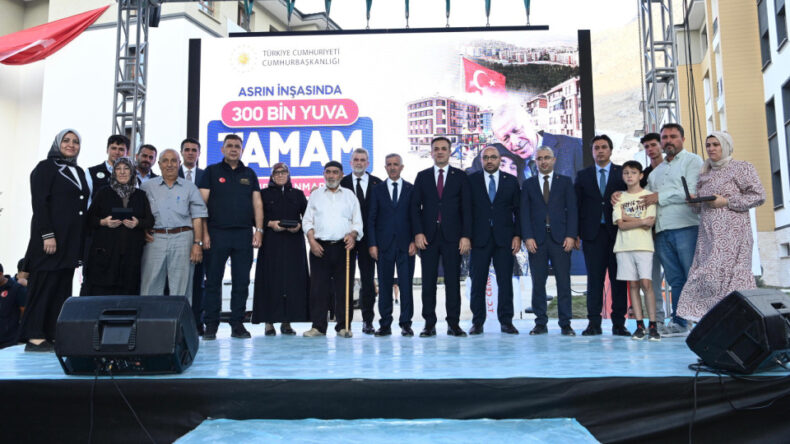 Kahramanmaraş’ta 5 Bin 749 Yeni Konut ve 662 İş Yeri Teslim Edildi