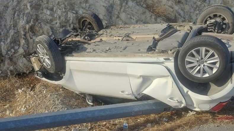 Kahramanmaraş’ta Otomobil Takla Attı: 4 Yaralı