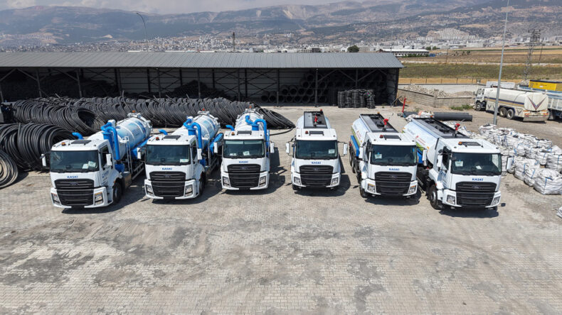KASKİ, Filosunu 6 Yeni Araçla Güçlendirdi