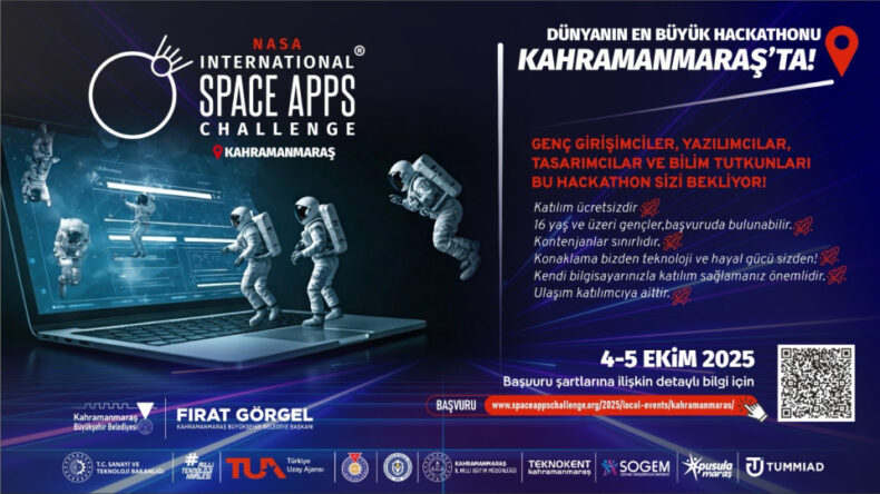 Büyükşehir, NASA Space Apps Challenge’a Ev Sahipliği Yapacak