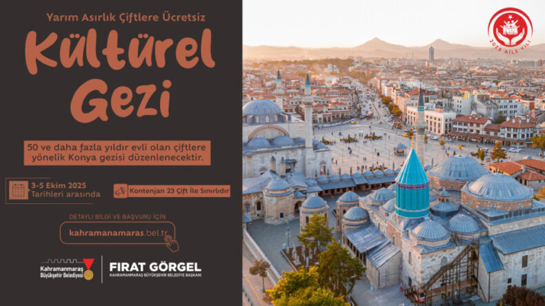 Çiftlere Büyükşehir’den Konya Kültür Gezisi