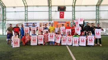 Kahramanmaraş’ta İşitme Engellilere Özel Futbol Turnuvası