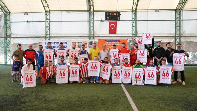 Kahramanmaraş’ta İşitme Engellilere Özel Futbol Turnuvası