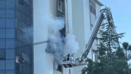 Öğrenci yurdunda yangın paniği