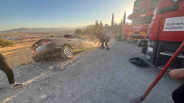 Kahramanmaraş’ta trafik kazası: 1 yaralı