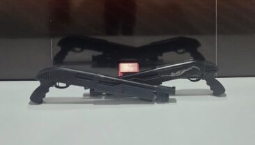 İş yerine pompalı tüfekle saldırıya 2 tutuklama