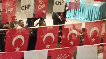 Kahramanmaraş’ta CHP kongresinde kavga