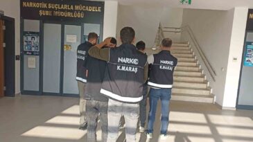 Kahramanmaraş’ta uyuşturucu operasyonu: 3 tutuklama