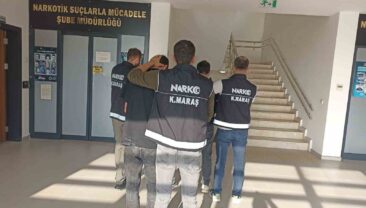 Kahramanmaraş’ta uyuşturucu operasyonu: 3 tutuklama