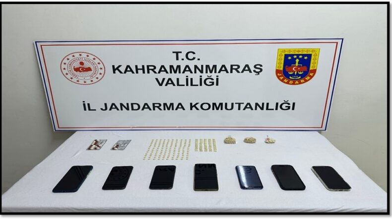Kahramanmaraş’ta uyuşturucu operasyonu: 14 tutuklama