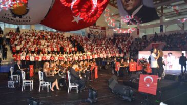 Onikişubat’ta ‘Cumhuriyet’in 1000 Sesi’ konseri