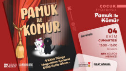 Pamuk ile Kömür Tiyatro Oyunu 4 Ekim’de Miniklerle Buluşuyor