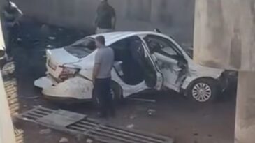 Kahramanmaraş’ta Feci Kaza: Otomobil Köprüden Uçtu!