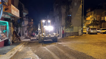 Sağanak Yağış Sonrası Büyükşehir’den Gece Boyu Yoğun Mesai