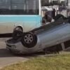 Kahramanmaraş’ta Trafik Kazası: Takla Atan Araçtan Sürücü Sağ Çıktı