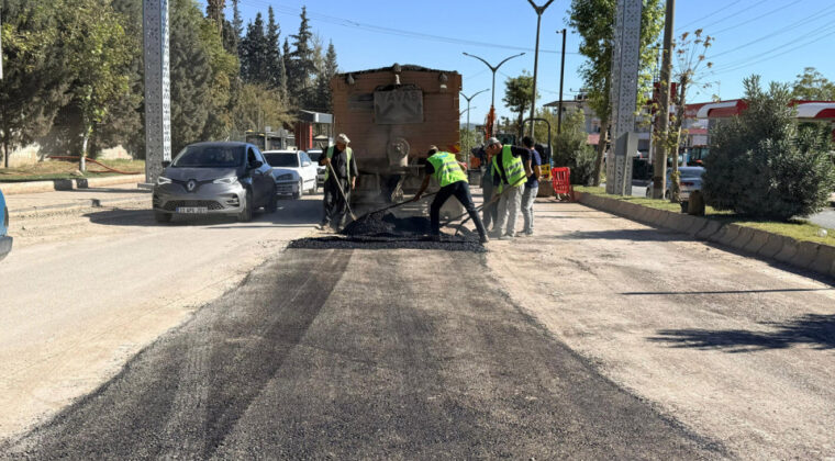 KASKİ, Dulkadiroğlu’nda Bozulan Yolları Onarıyor