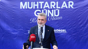 Başkan Görgel: “Tüm Muhtarlarımızın 19 Ekim Muhtarlar Günü’nü Tebrik Ediyorum”