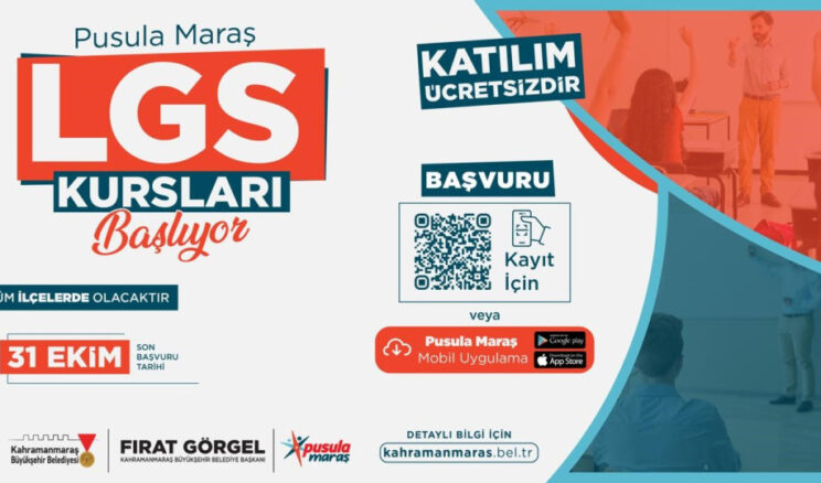 11 İlçede Ücretsiz LGS Kursu! Kayıtlar Başladı