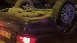 Kahramanmaraş’ta Takla Atan Otomobilde 3 Kişi Yaralandı