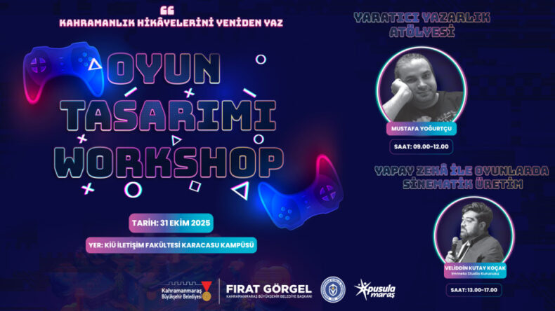 Oyun Tasarım Atölyesiyle Gençler Dijital Kahramanlarını Yazacak