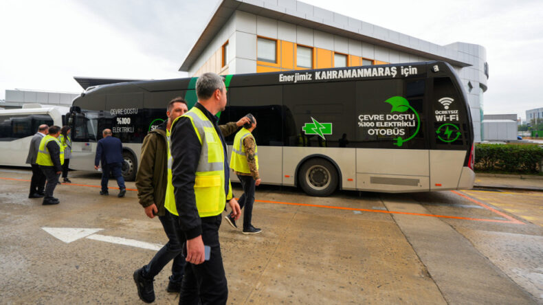 Kahramanmaraş’a 20 Yeni Elektrikli Otobüs Geliyor
