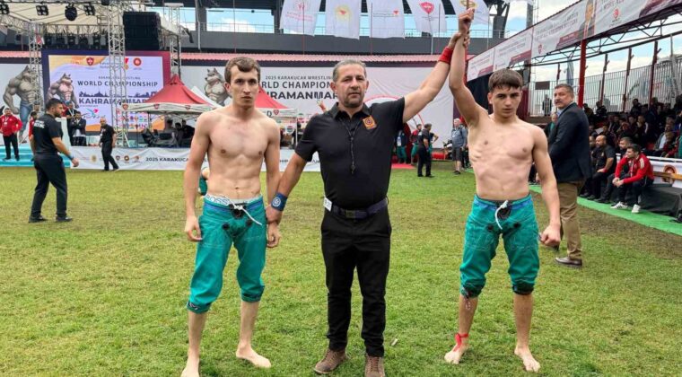 Kahramanmaraş’ta Dünya Karakucak Güreş Şampiyonası başladı