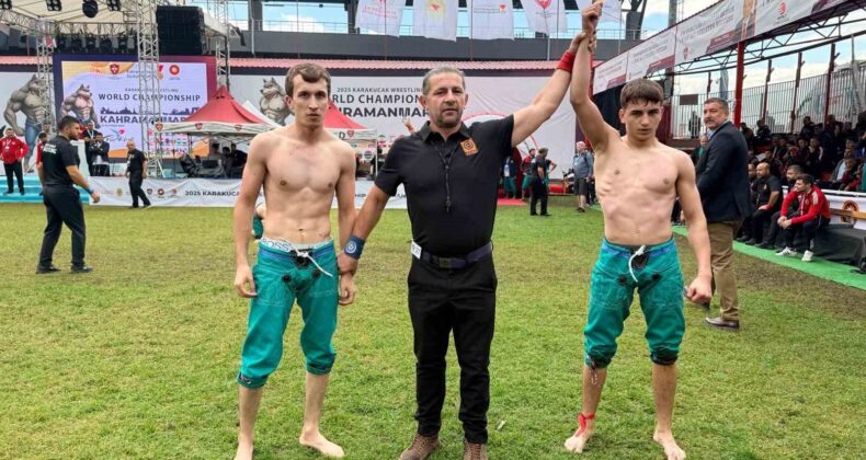 Kahramanmaraş’ta Dünya Karakucak Güreş Şampiyonası başladı