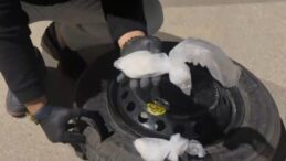 Yedek lastikten uyuşturucu çıktı: 2 tutuklama