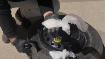 Yedek lastikten uyuşturucu çıktı: 2 tutuklama