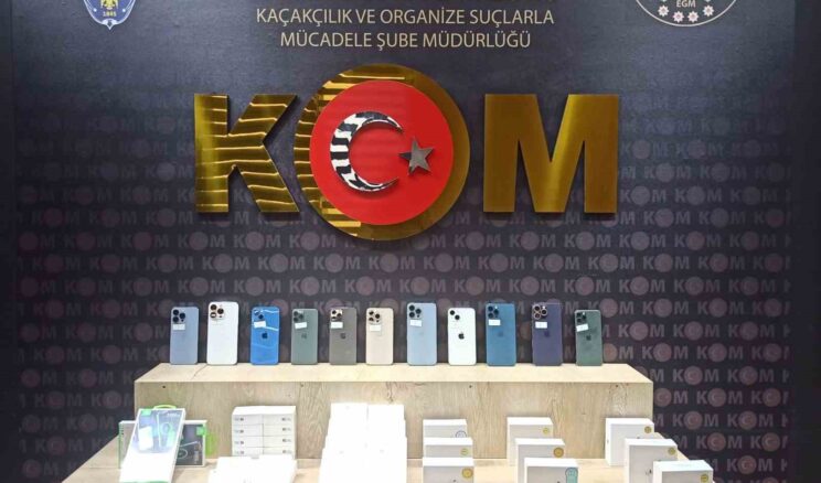 Kahramanmaraş’ta kaçak cep telefonu operasyonu