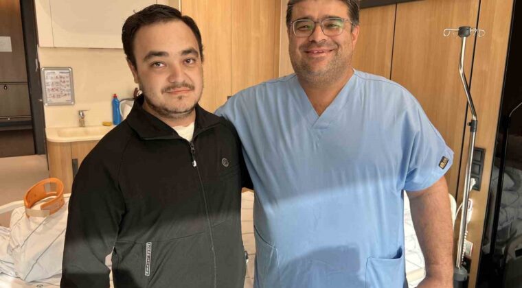 Beyincik sarkması ameliyatı sonrası sağlığına kavuştu