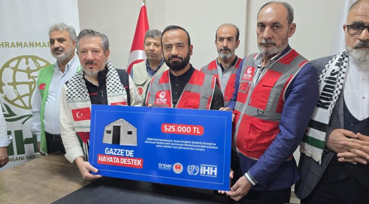 Kahramanmaraşlı İmam Hatipliler’den Gazze’ye Anlamlı Destek