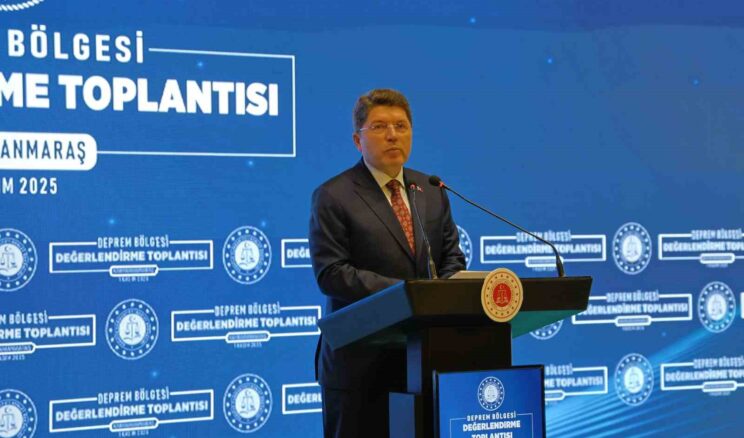 Adalet Bakanı Yılmaz Tunç: “Deprem bölgesinde 2 bin 591 ceza davası açıldı”
